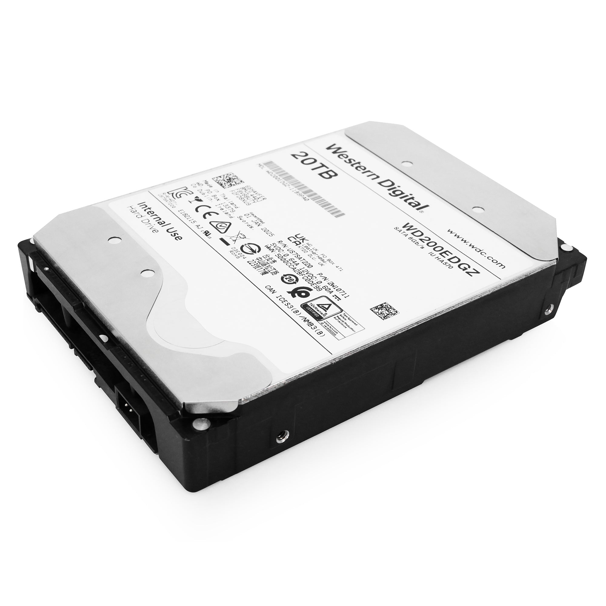 Western Digital WD200EDGZ 20TB 7.2K RPM SATA 6Gb/s 512e 3.5in Refurbished HDD