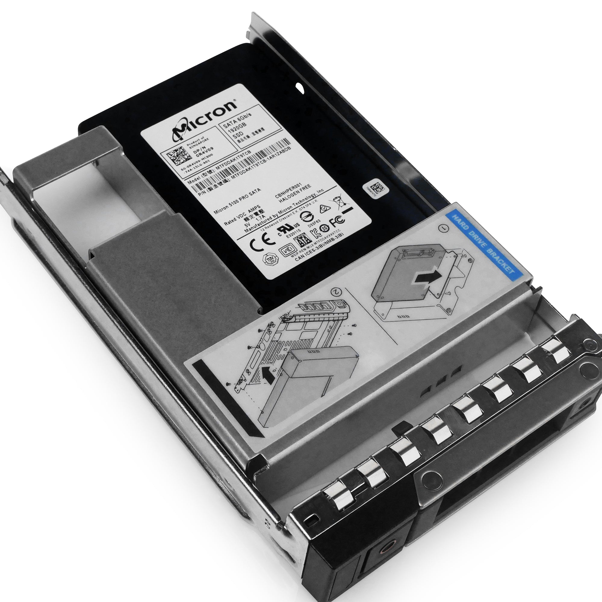 Dell G13 0R4V09 1.92TB SATA 6Gb/s 3D TLC Hybrid 3.5in Solid State Drive