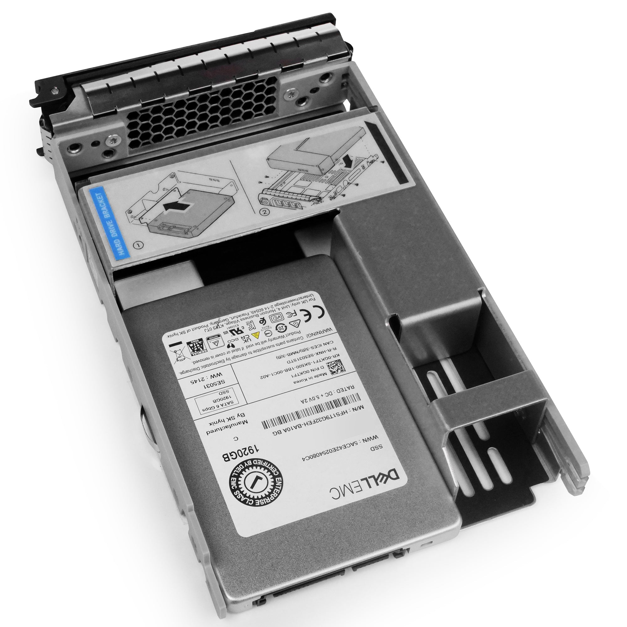 Dell G13 0GKTF1 1.92TB SATA 6Gb/s 3D TLC Hybrid 3.5in Refurbished SSD