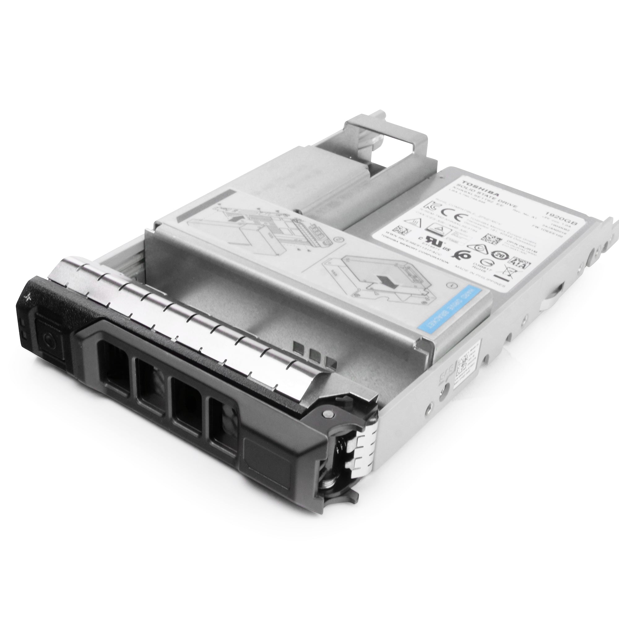 Dell G13 0KJR1M 1.92TB 0.6 DWPD SATA 6Gb/s 3D TLC Hybrid 3.5in Refurbished SSD