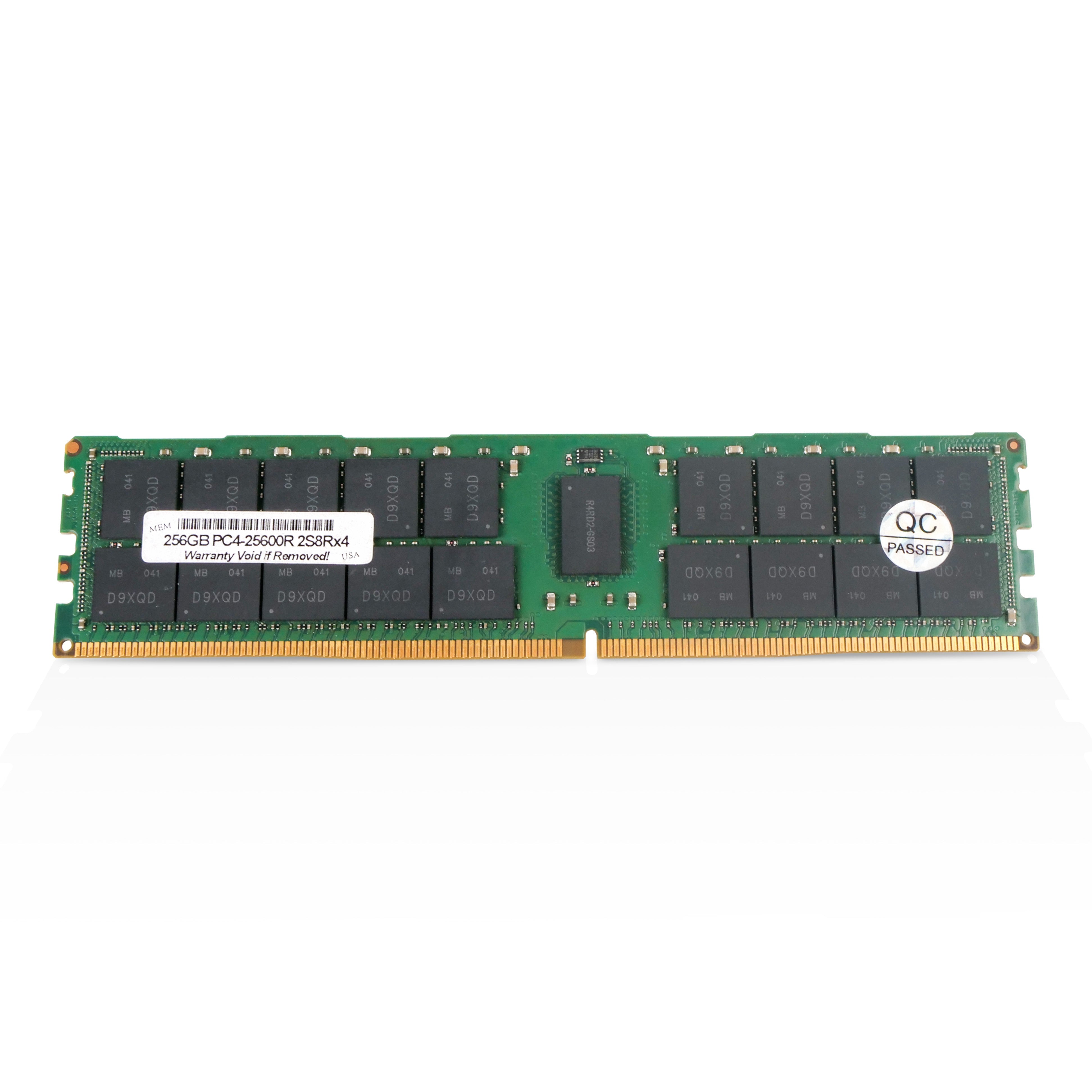 256GB DDR4 3200MHz RDIMM ECC Server RAM PC4-25600R Seller Refurbished Memory