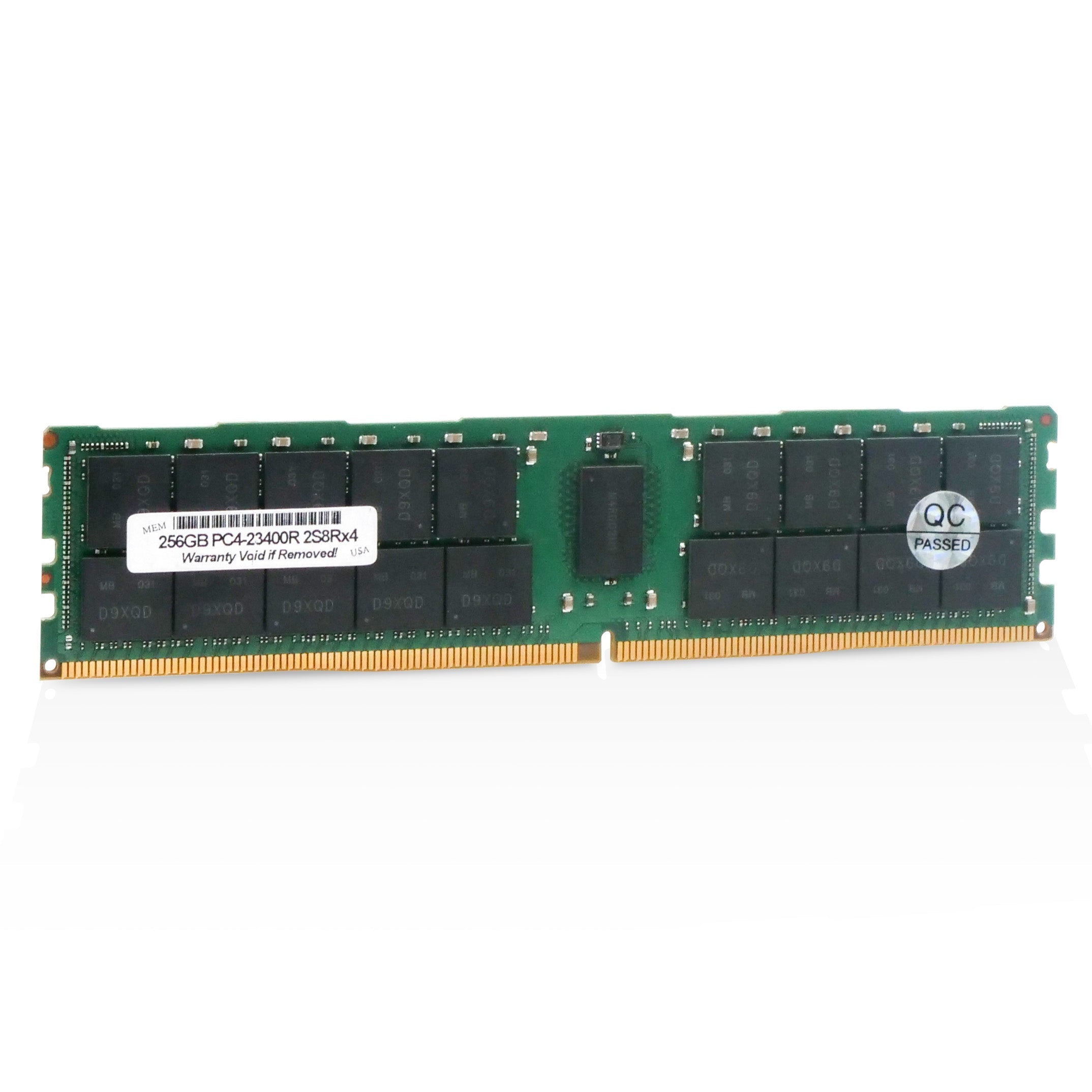 256GB DDR4 2933MHz RDIMM ECC Server RAM PC4-23400R Seller Refurbished Memory