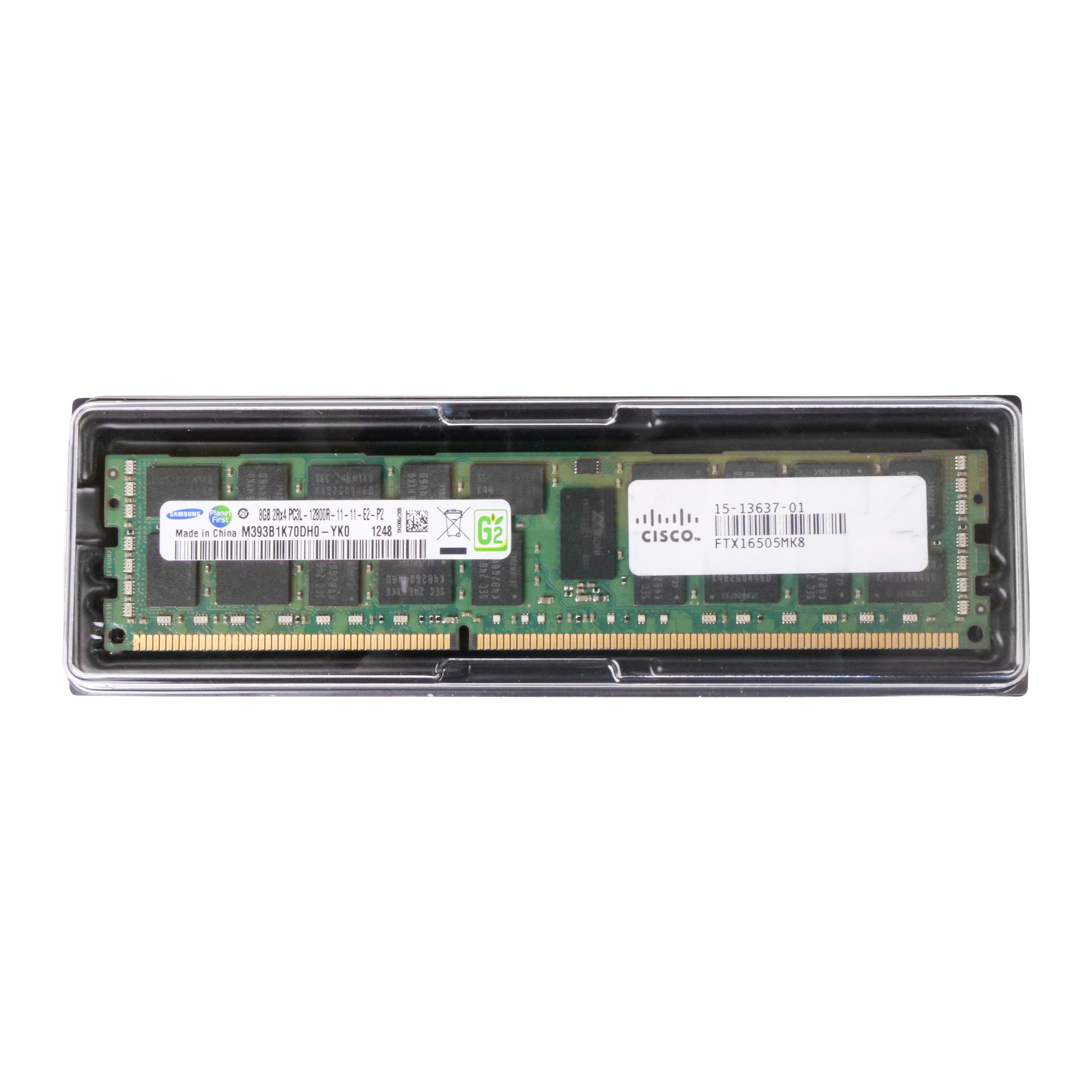 Samsung/CISCO M393B1K70DH0-YK0 8GB DDR3L 1600MHz RDIMM ECC Server RAM (PC3L-12800R) Seller Refurbished