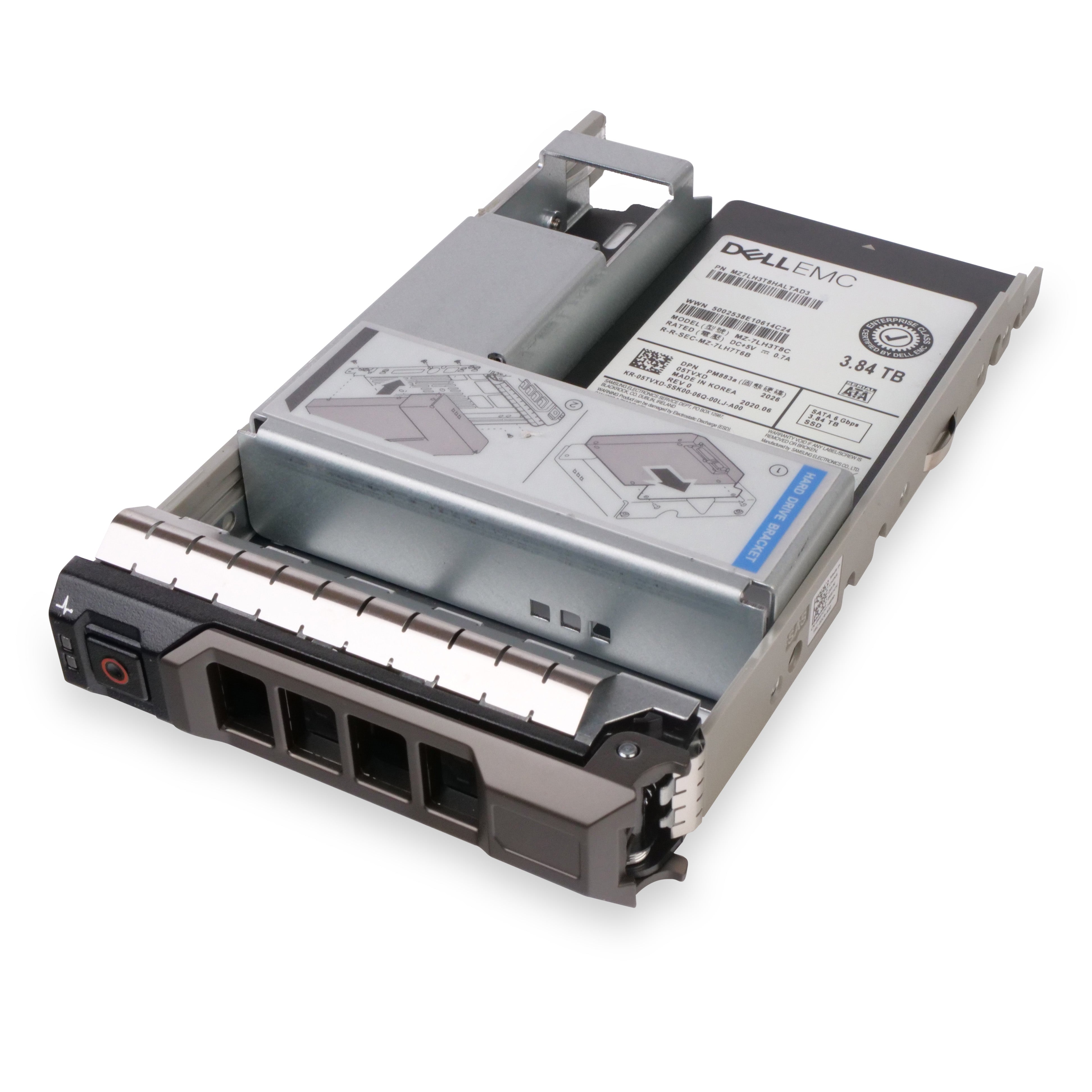 Dell G13 05TVXD 3.84TB 1 DWPD SATA 6Gb/s 3D TLC Hybrid 3.5in Refurbished SSD