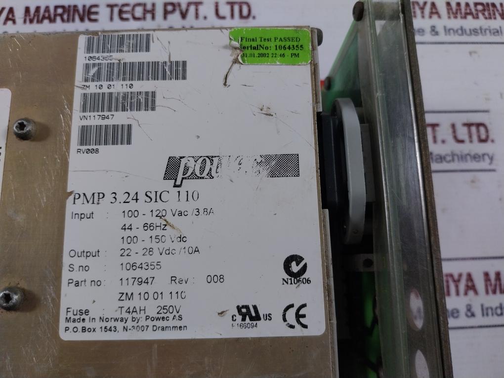 Powec Pmp 3.24 Sic 117947 110 Ac Or Dc