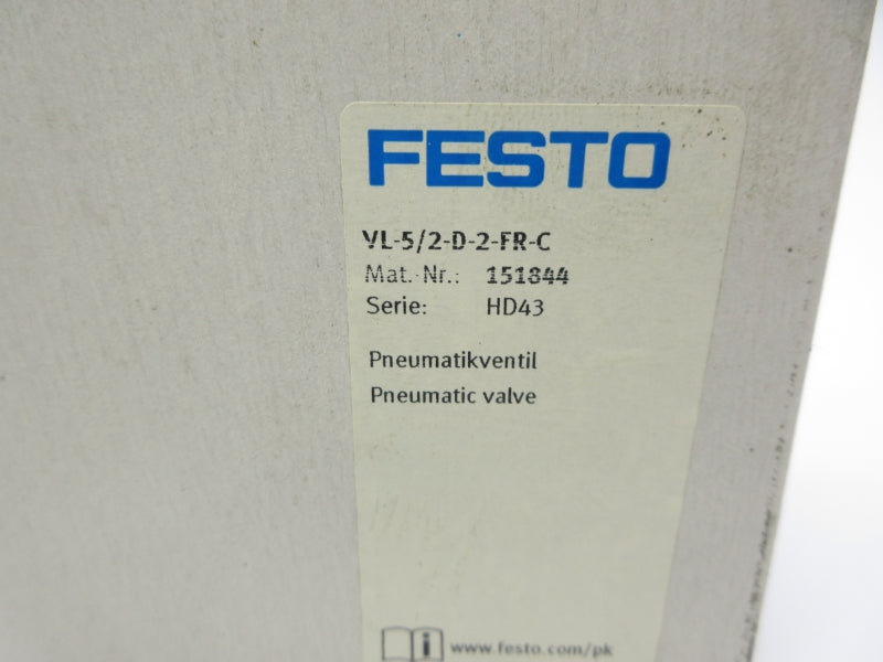 FESTO VL-5/2-D-2-FR-C 151844 NSMP
