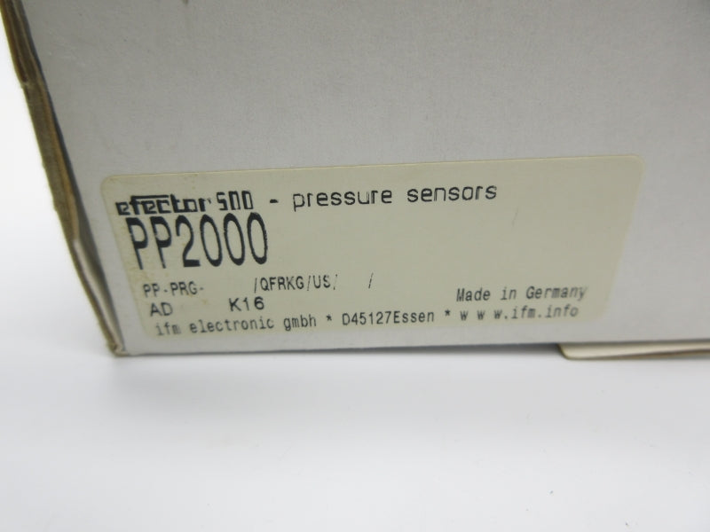 IFM EFECTOR PP2000 NSMP