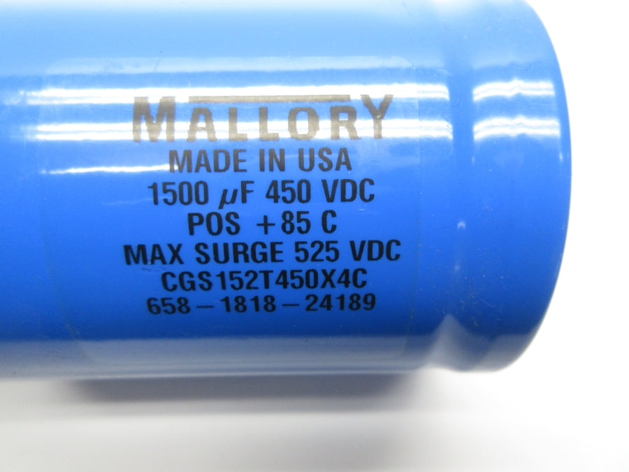 MALLORY CGS152T450X4C 450VDC NSNP