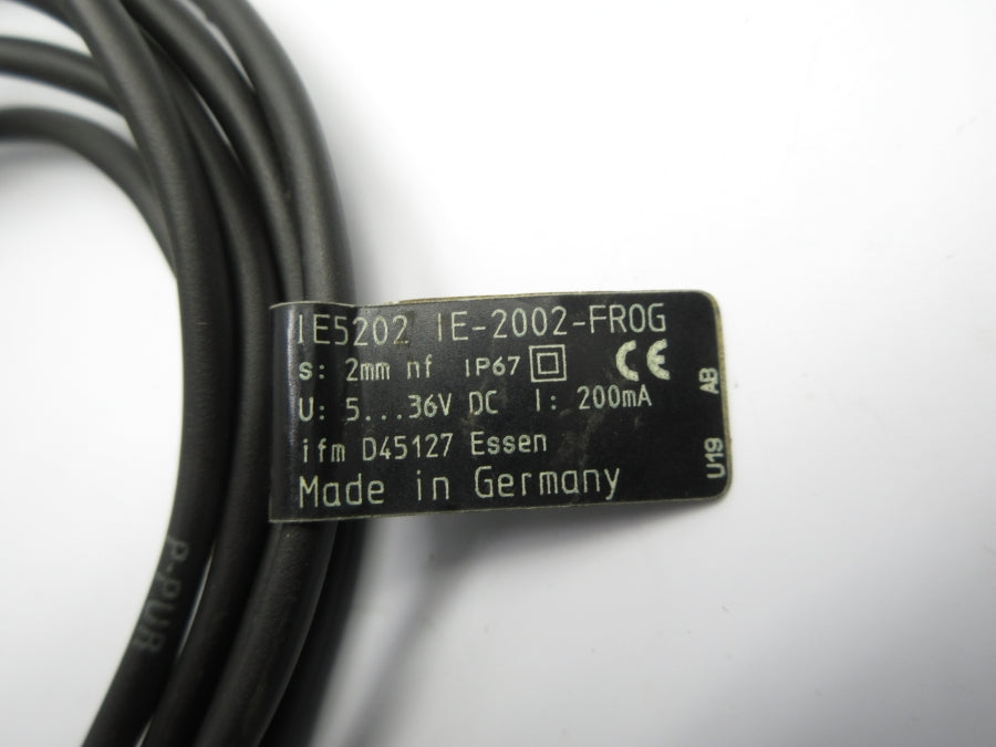 IFM EFECTOR IE5202 IE-2002-FROG 5-36VDC NSNP