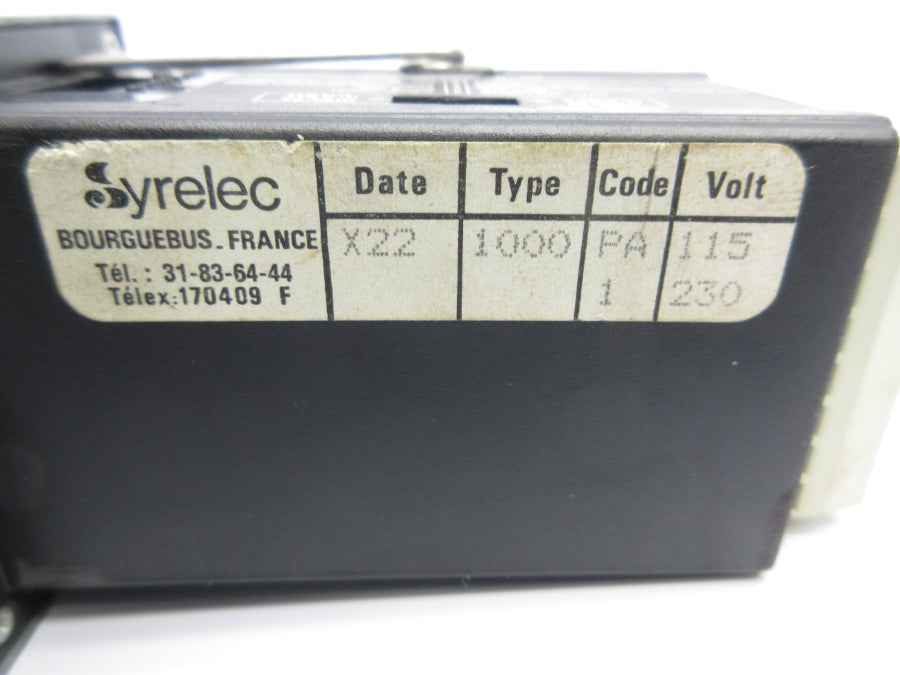 SYRELEC 1000PA115/230V 115/230V NSNP
