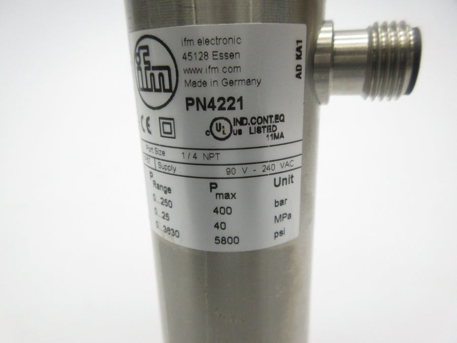 IFM EFECTOR PN4221 90-240VAC NSNP