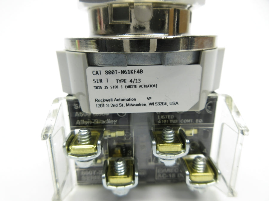 ALLEN BRADLEY 800T-N61KF4B SER. T (NO KEY) NSNP