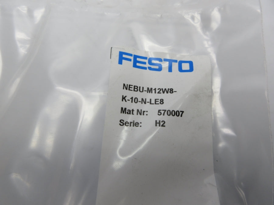 FESTO NEBU-M12W8-K-10-N-LE8 570007 NSMP