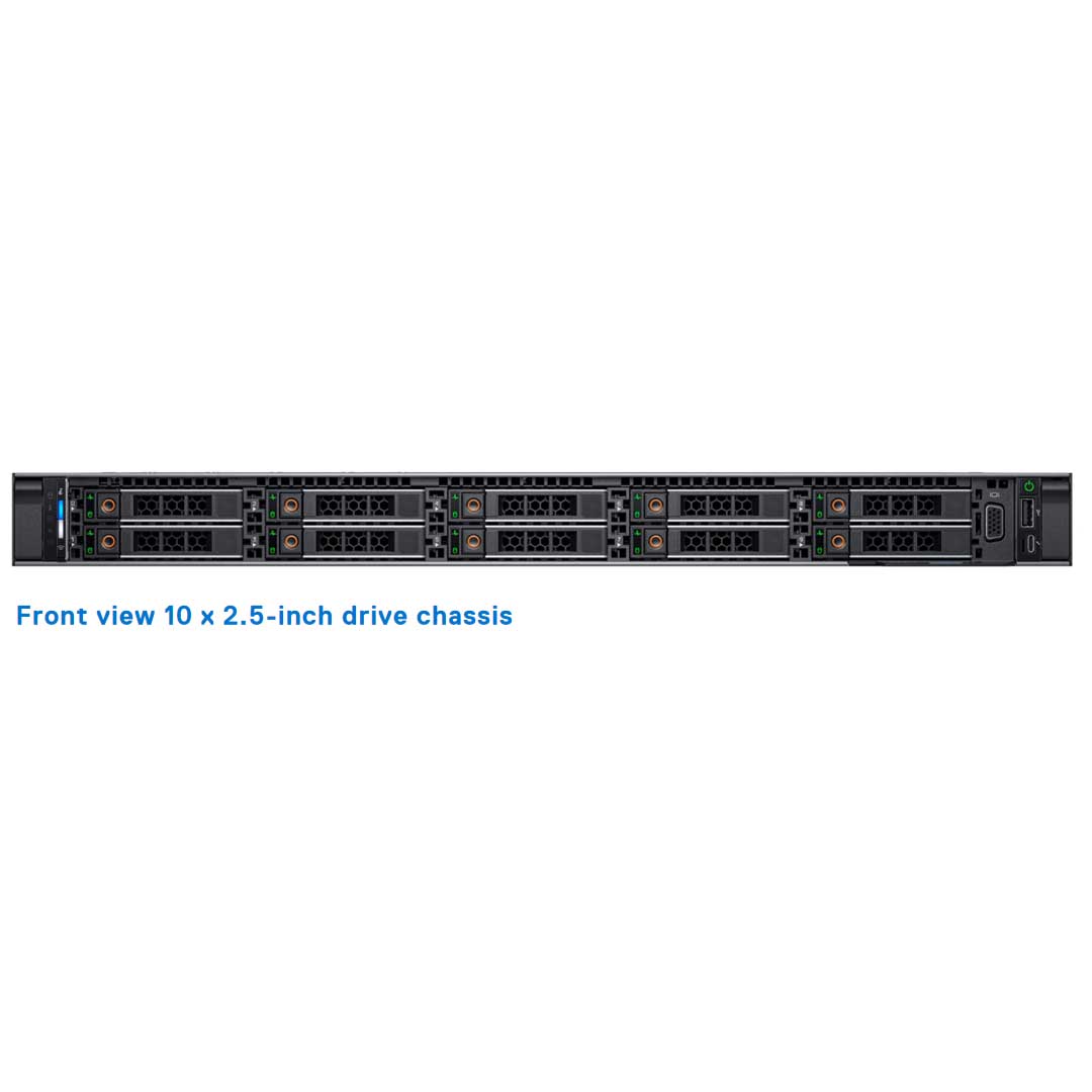 RY9NR — 10x 2.5" SAS/SATA Rack Chassis | Refurbished Dell PowerEdge R640