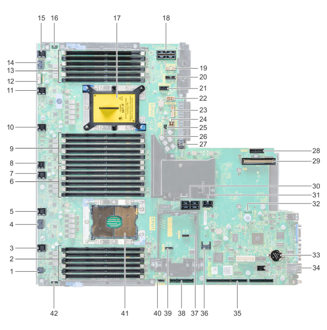 WRPXK — System Board Motherboard | Dell PowerEdge R740