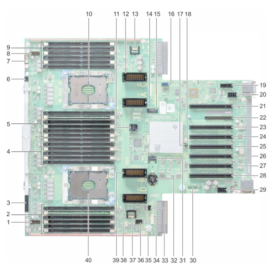 DM0H2 — System Board Motherboard | Dell PowerEdge R940
