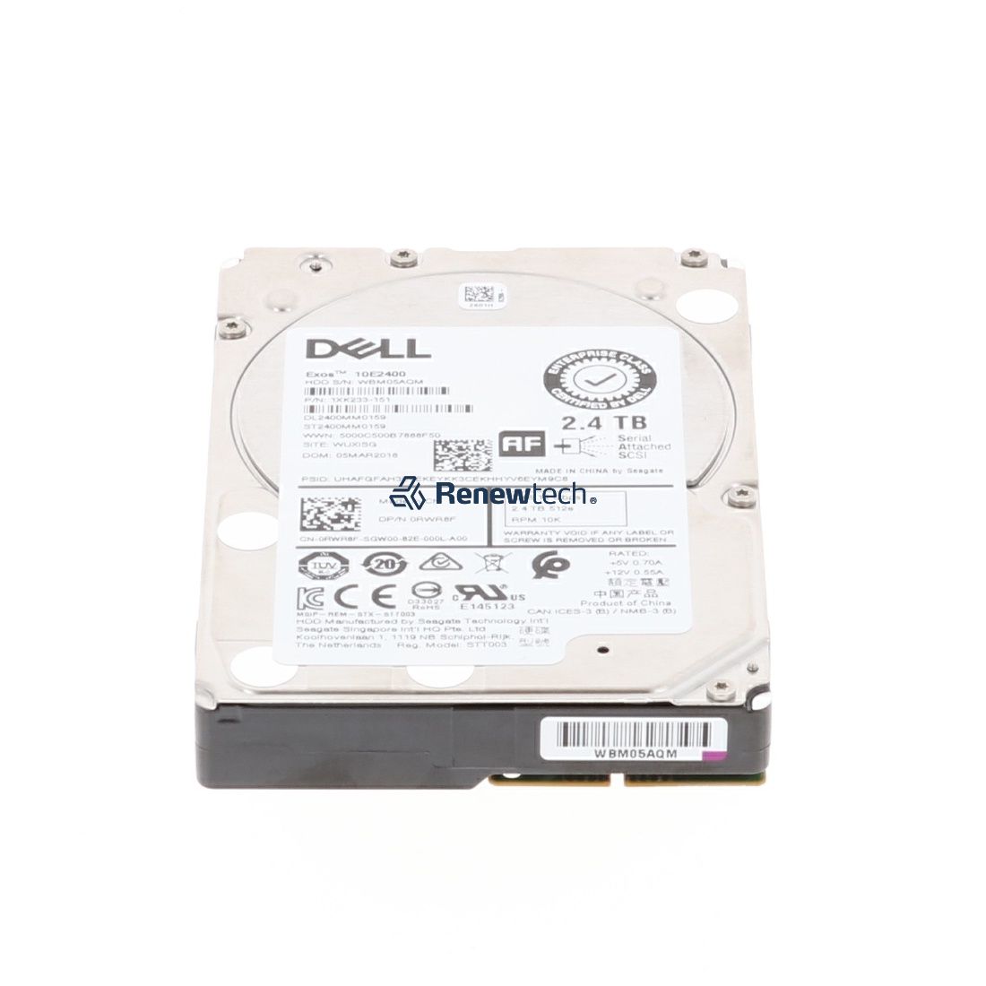 Dell F9NWJ 2.4TB 10K SFF SAS 12G Hard Drive for ME4 ME5 Series