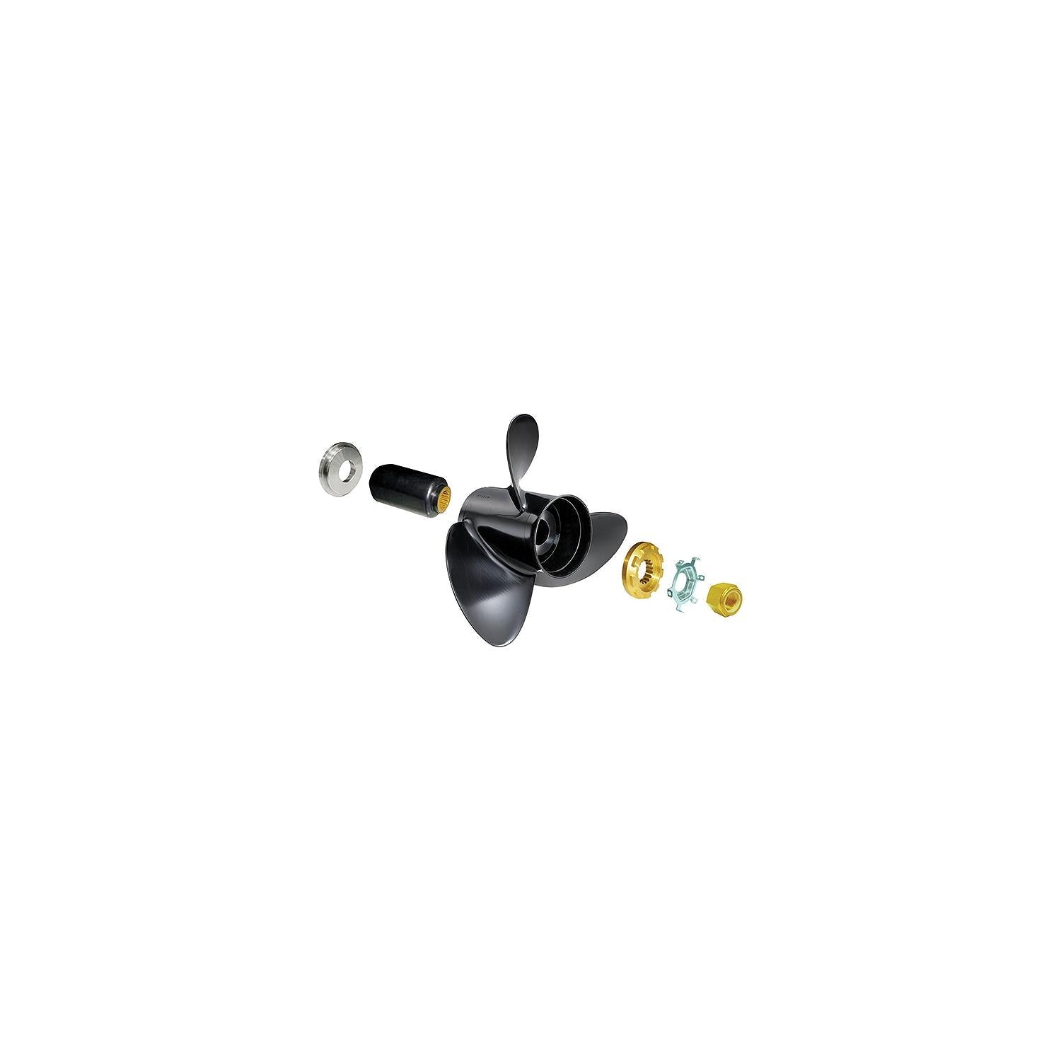 Solas Propeller 9411-132-21 Solas Rubex Aluminum Interchangeable Hub 3-Blade, Propeller, RH, 13.2 x 21