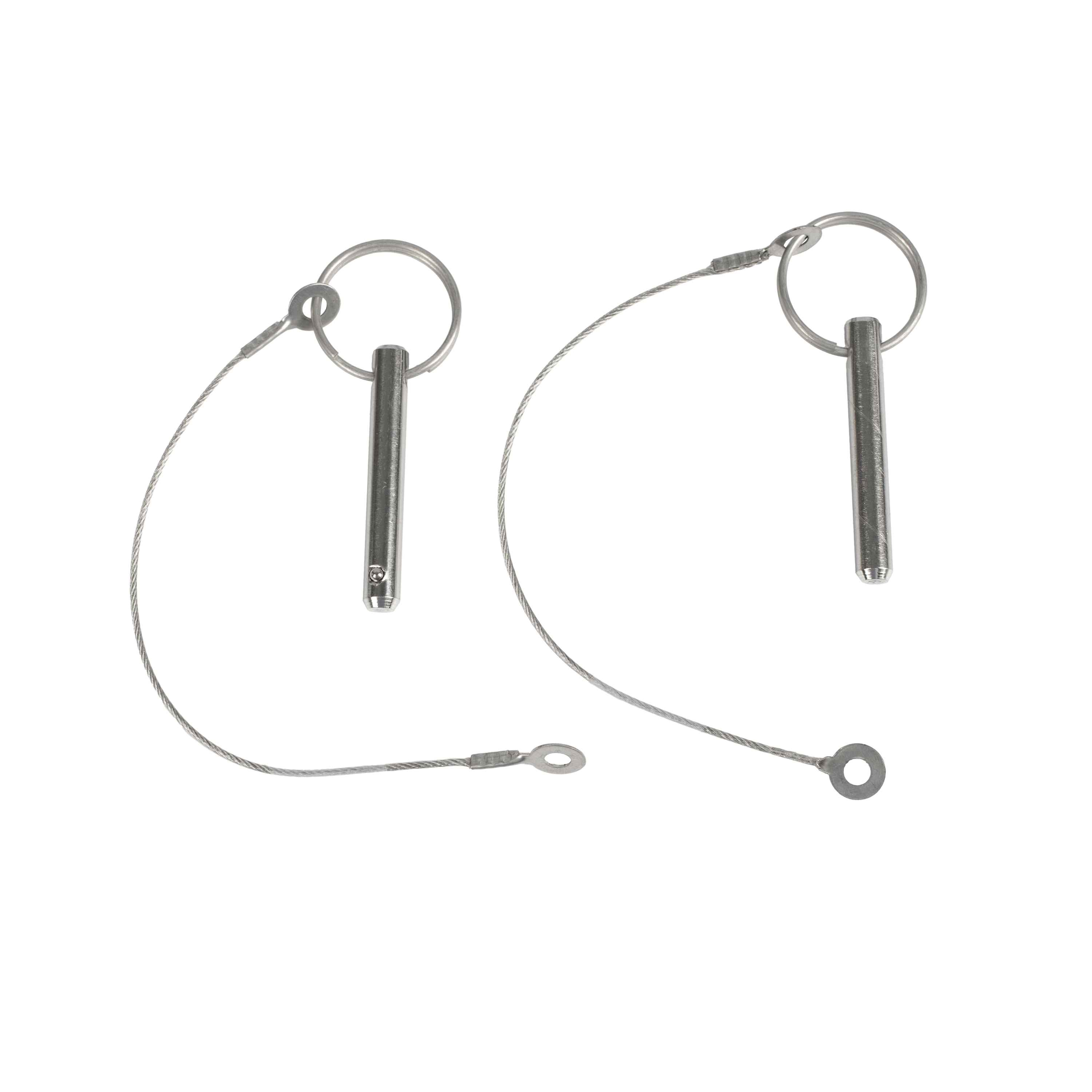 Whitecap S-1019 Stainless Steel Quick Release Pin With Lanyard & Tab