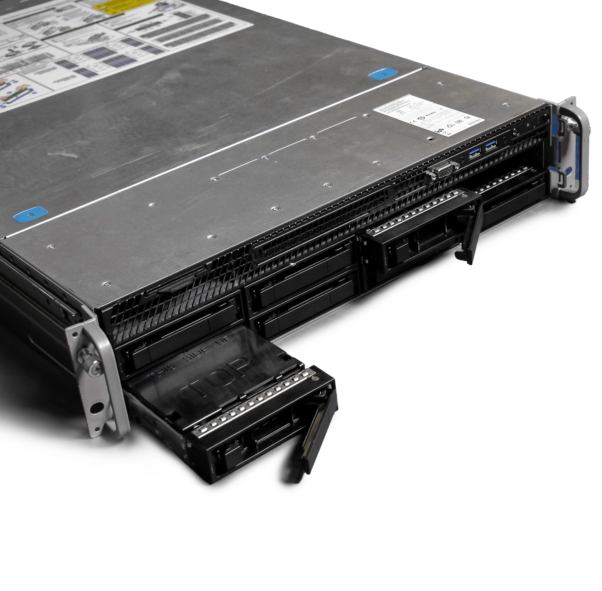 Intel R2308WFTZSR 2x Xeon Gold 6130T 384GB DDR4 8-bay LFF 2U Server