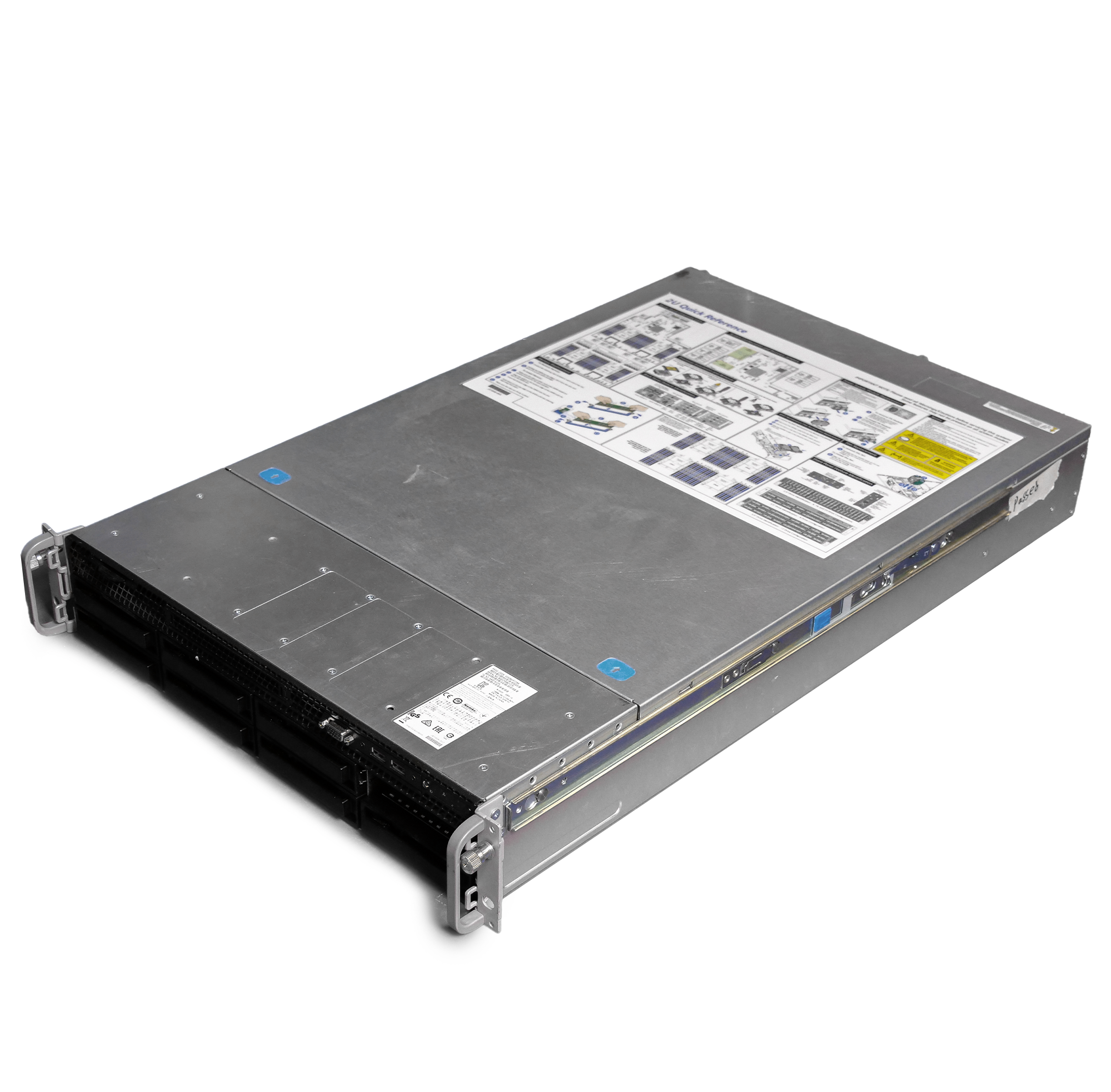 Intel R2308WFTZSR 2x Xeon Gold 6130T 384GB DDR4 8-bay LFF 2U Server