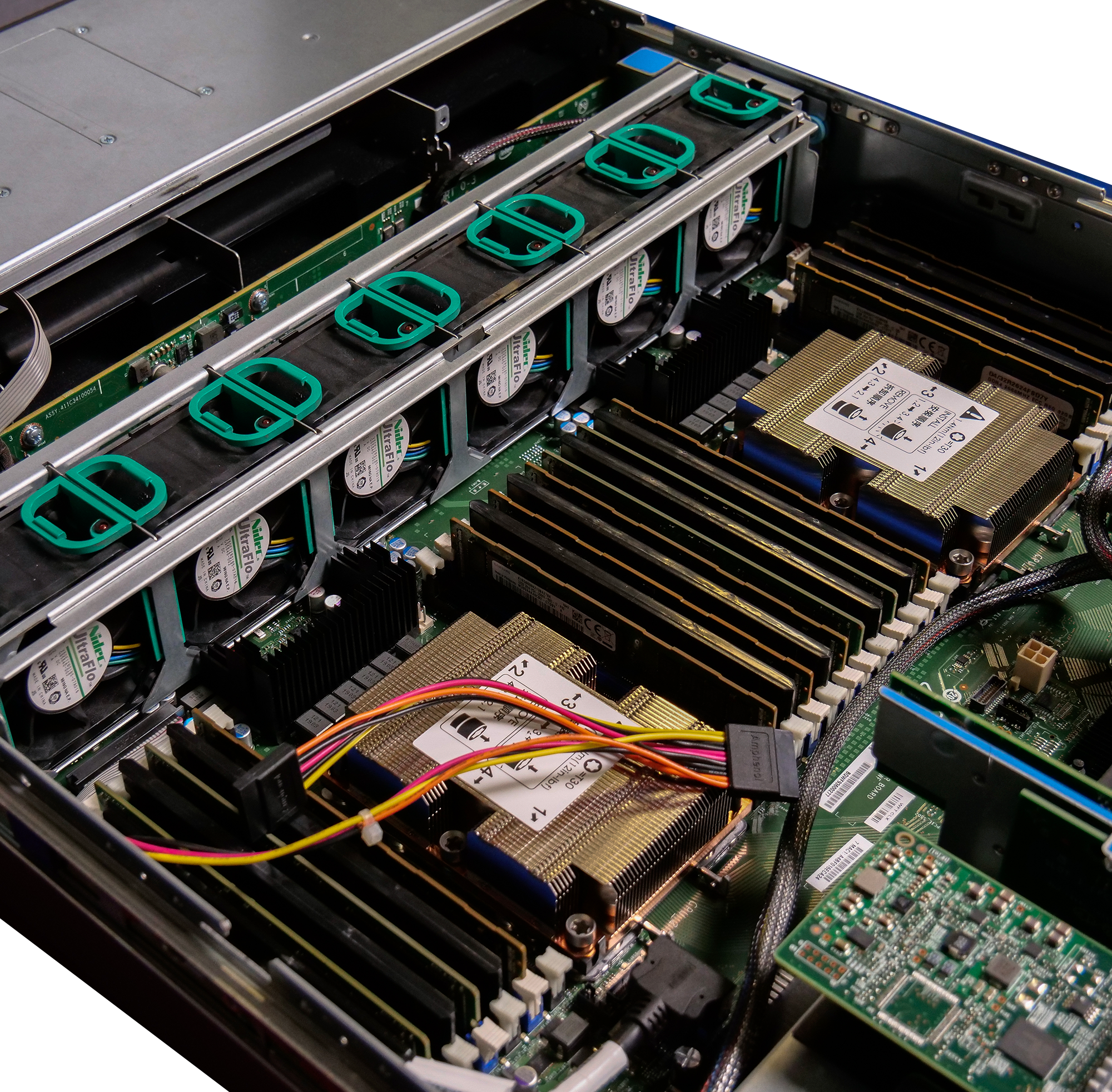 Intel R2308WFTZSR 2x Xeon Gold 6130T 384GB DDR4 8-bay LFF 2U Server