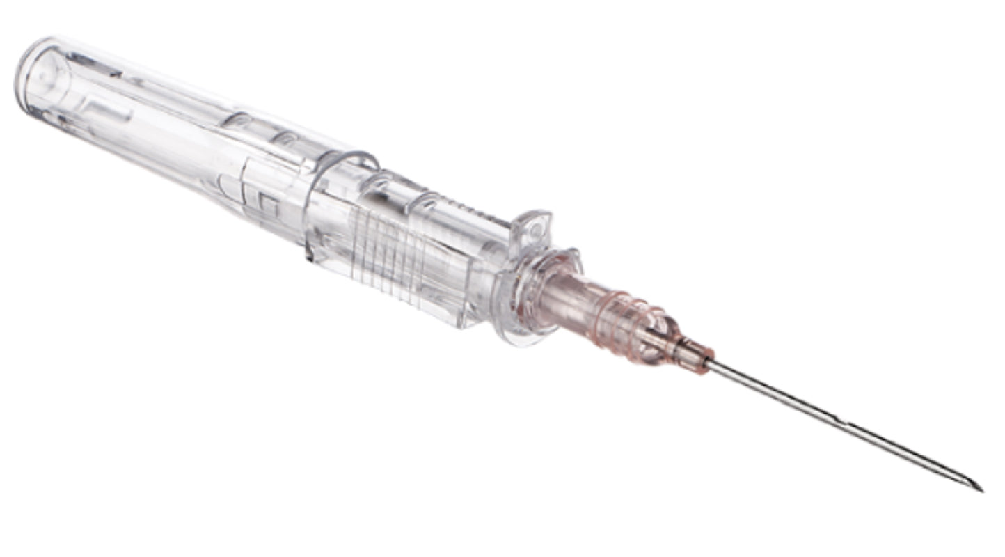 ViaValve Safety IV Catheter, 22G x 1", Blue, 200/Cs