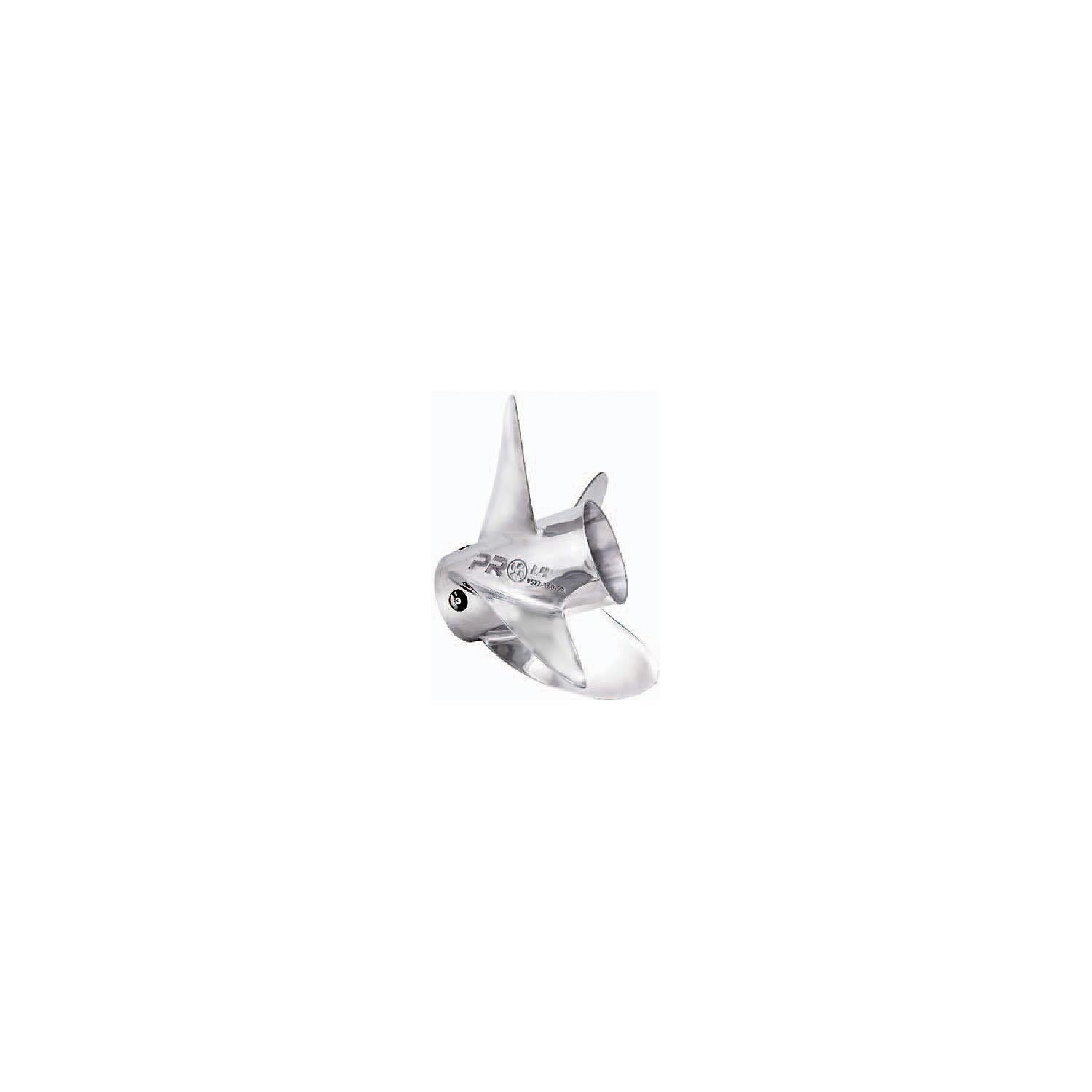 Solas Propeller 9577-150-20 Solas Pro L4 SS Interchangeable Hub Propeller, RH 15 x 20, Type E