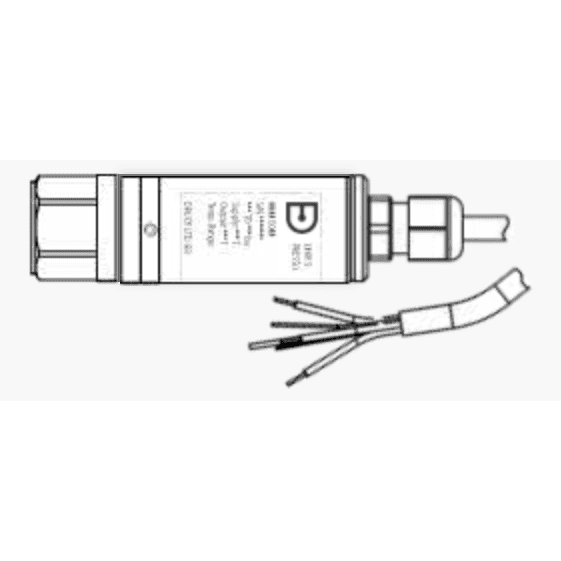 Druck - UNIK5000H (501X) Hydrogen Focused Pressure Sensor (Cable Gland)
