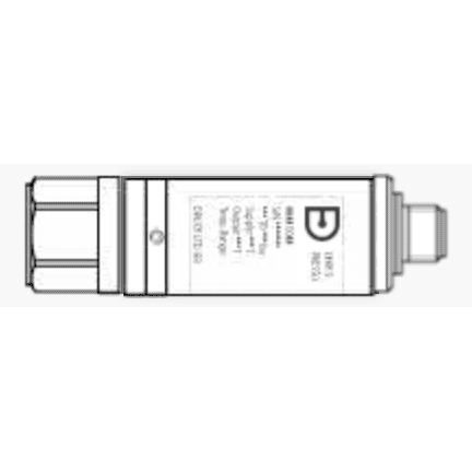 Druck - UNIK5000H (50GX)Hydrogen Pressure Sensor (M12 x 1, 4-Pin Male Connector)