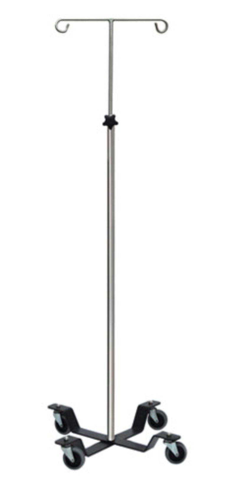 4-Leg Stainless Steel Infusion Pump Stand