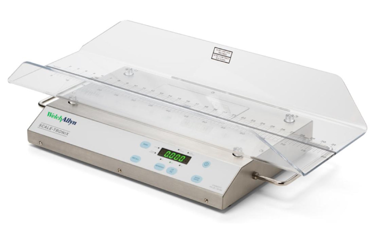Scale-Tronix Digital Pediatric/Infant Scale. Oversized Two-Sided Cradle. lb/kg