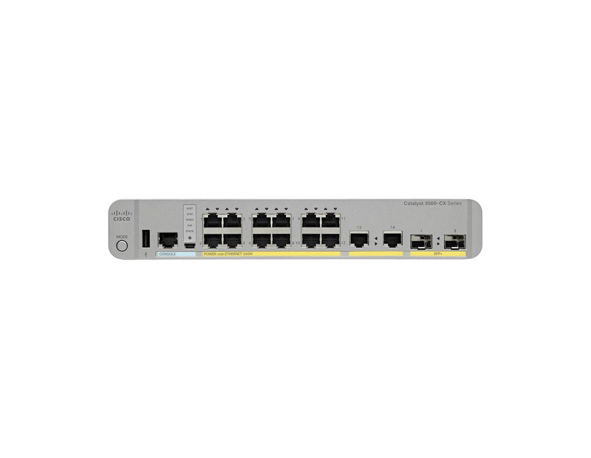 Cisco Catalyst WS-C3560CX-12PD-S Switch