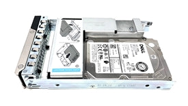 Dell 1,2 TB 10K Rpm Sas Ise 12 Gbps 512N Disco duro de conexión en caliente de 2,5 pulgadas Portador híbrido de 3,5 pulgadas - WT1RW