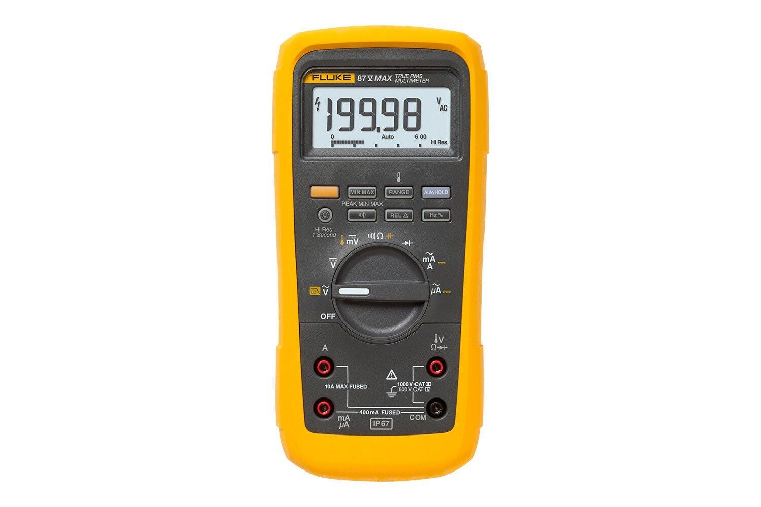 Fluke 87V MAX True-RMS IP67 Industrial Multimeter