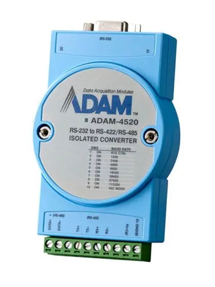 MÓDULOS DE ADQUISICIÓN DE DATOS ADAM-4520 CONVERSOR AISLADO RS-232 A RS422RS-485