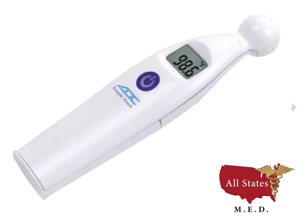 ADTEMP Temple Touch Dig Therm 6 sec, 12/pkg