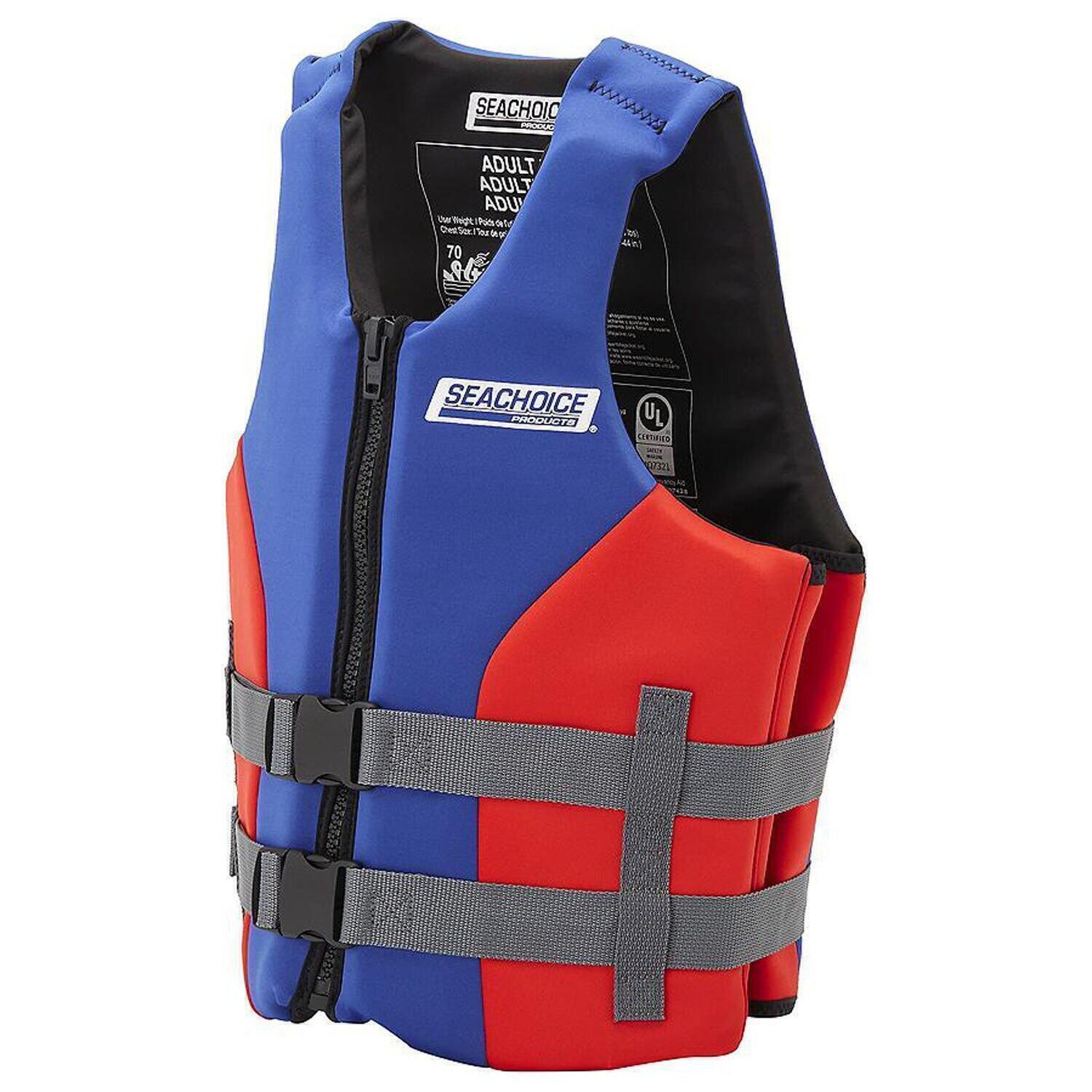 Seachoice 99502 Adult Dual Sized Evoprene Vest Blue, 2XL/3XL