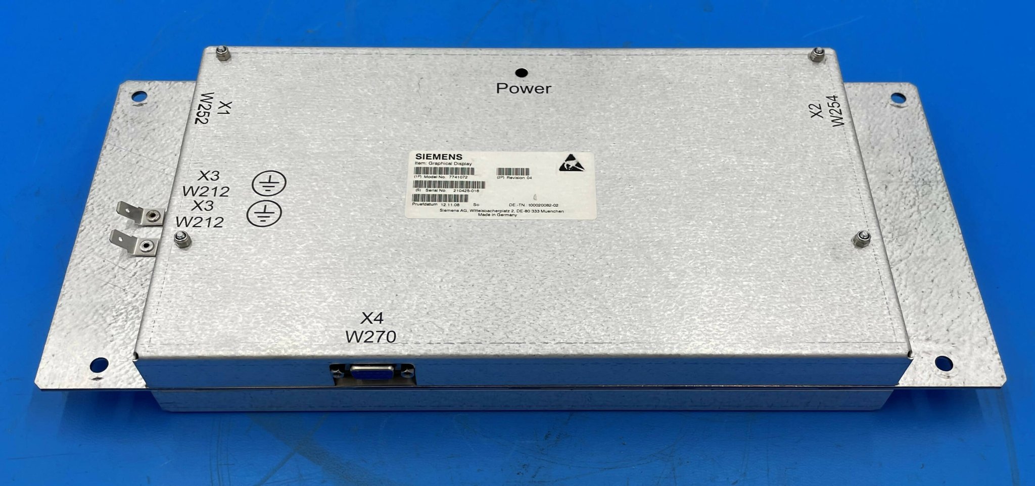 AG GRAPHICAL DISPLAY (7741072 SIEMENS