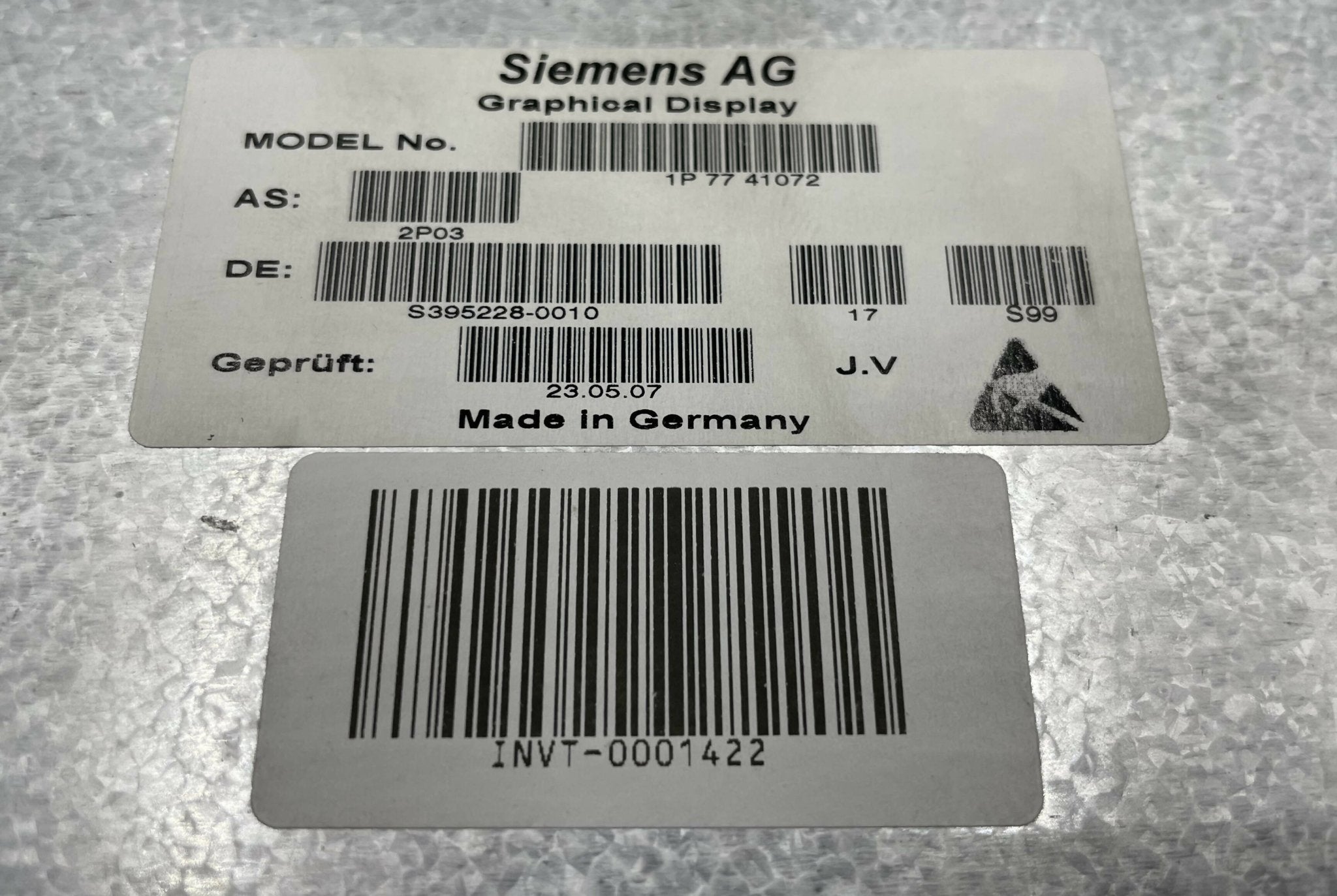 AG GRAPHICAL DISPLAY (7741072/07741072 SIEMENS