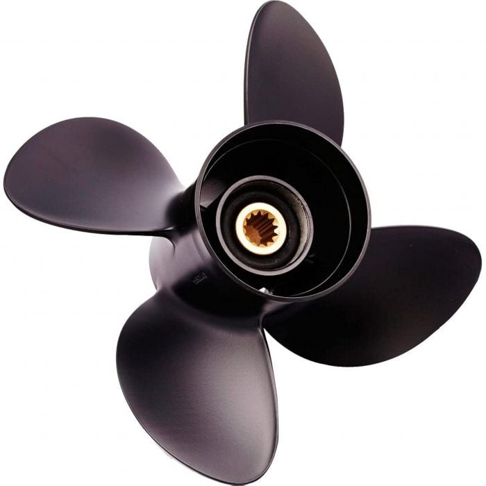 Solas Propeller 3413-138-19 Solas Amita 4 Aluminum 4-Blade Propeller for Johnson, Evinrude
