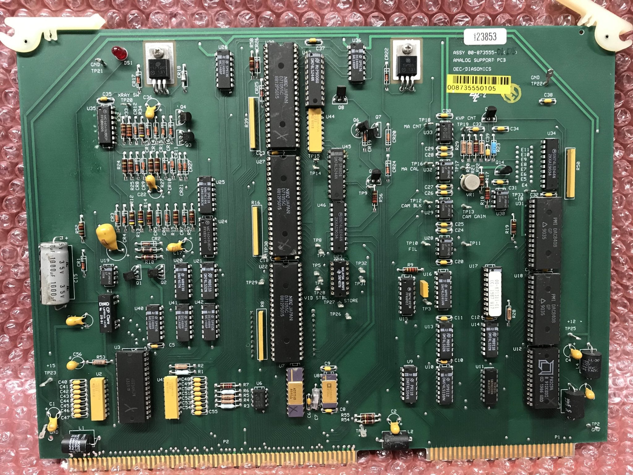 Analog Support Board (00-873555-01 (05 OEC 9400