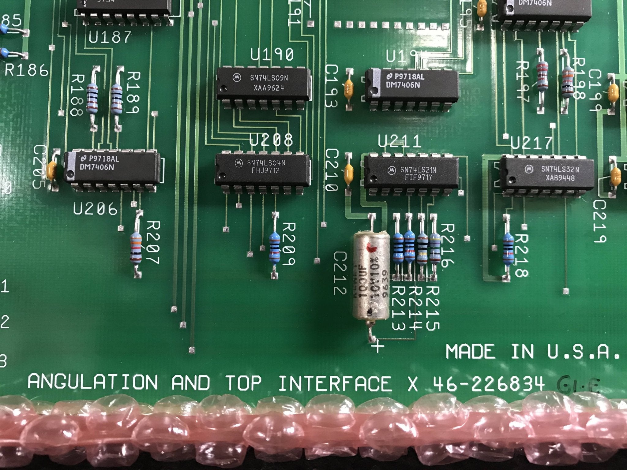 Angulation and Top Interface (46-226834 G1-E GE Advantx