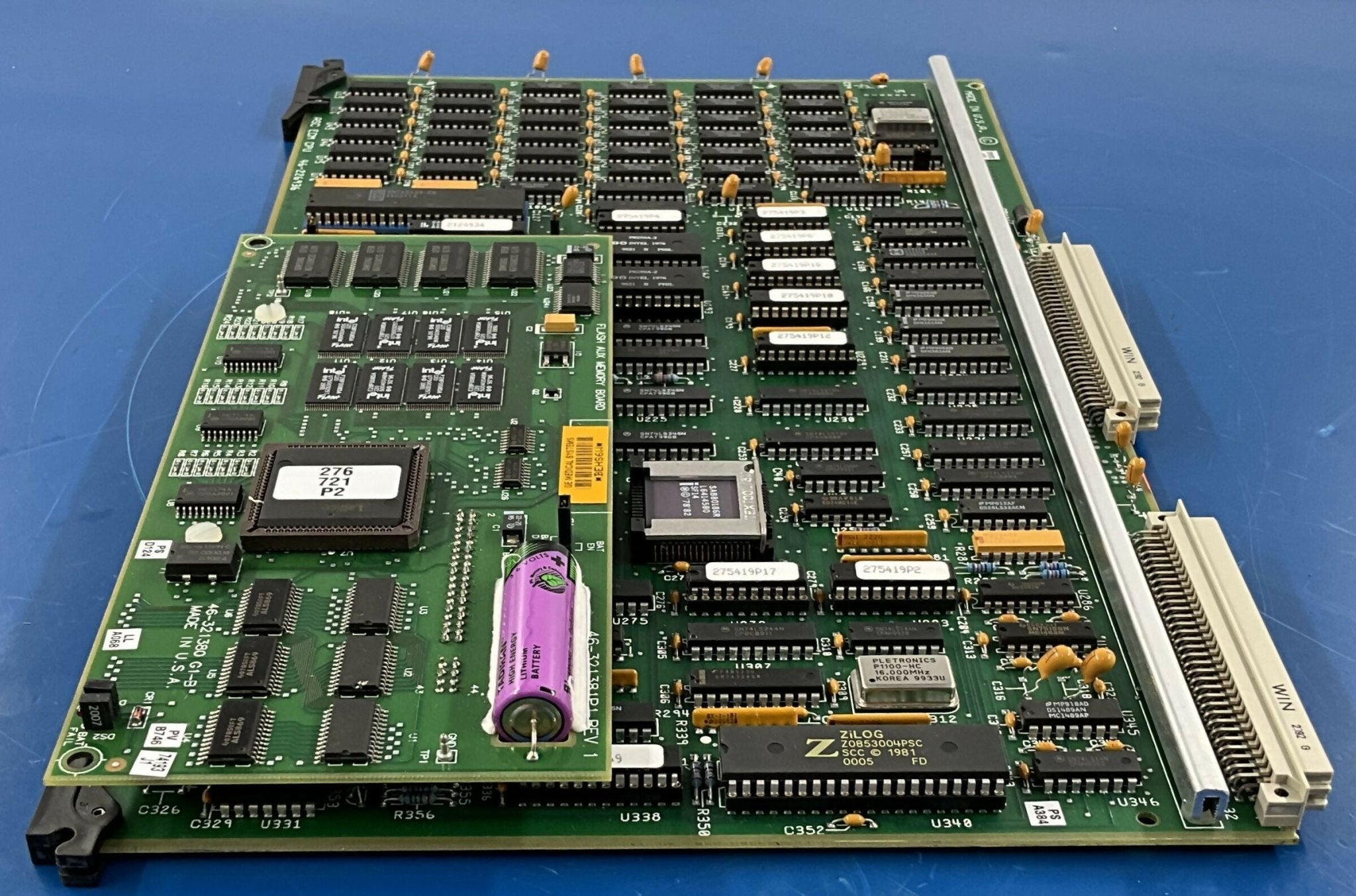 ASC ECM CPU Board W/Flash AUX Memory (46-226936G6-A/46-321380G1-B) GE