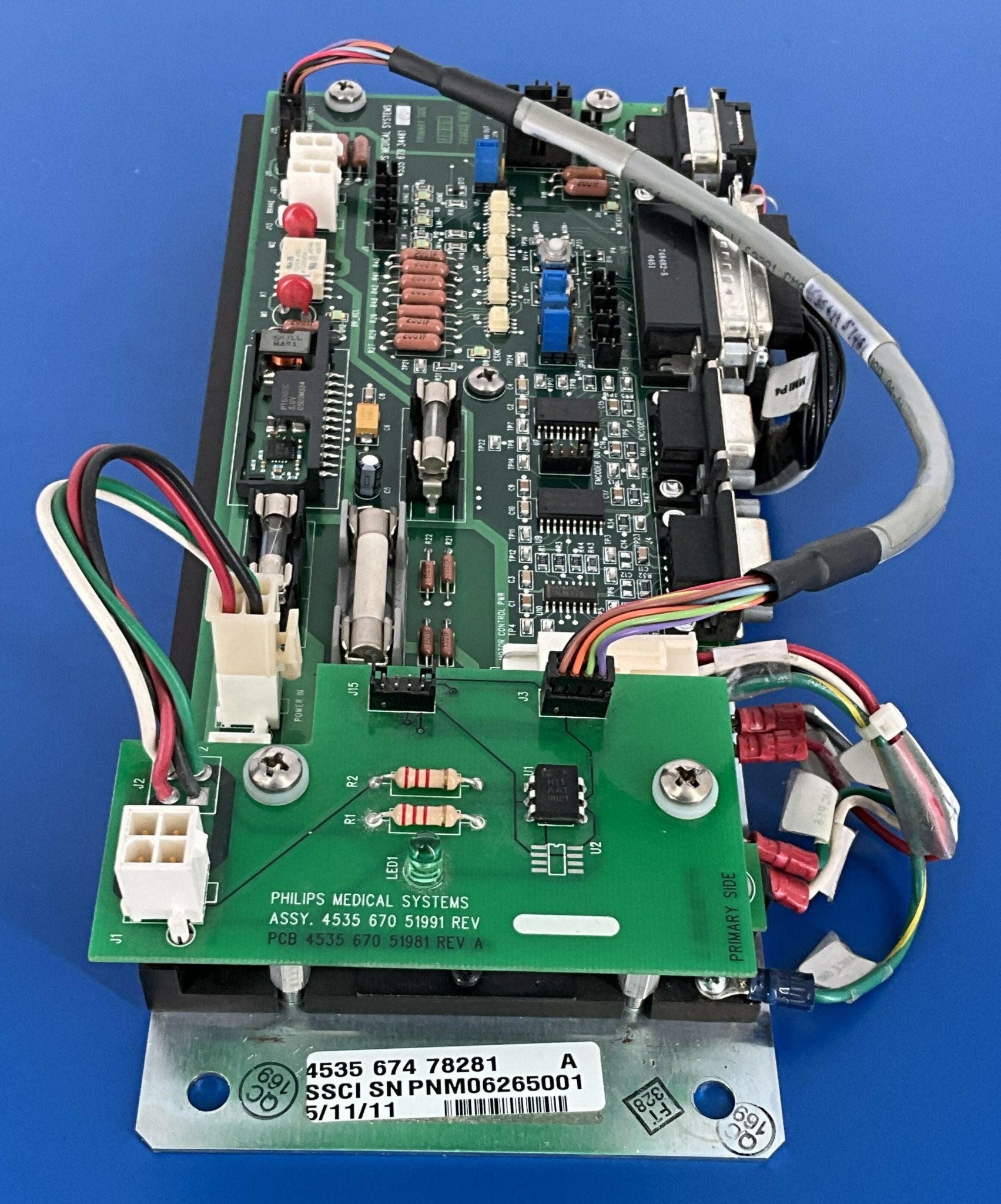 ASM MOTOR CONTROL W/MMI PCB W/E-STOP SENSOR (453567478281 PHILIPS