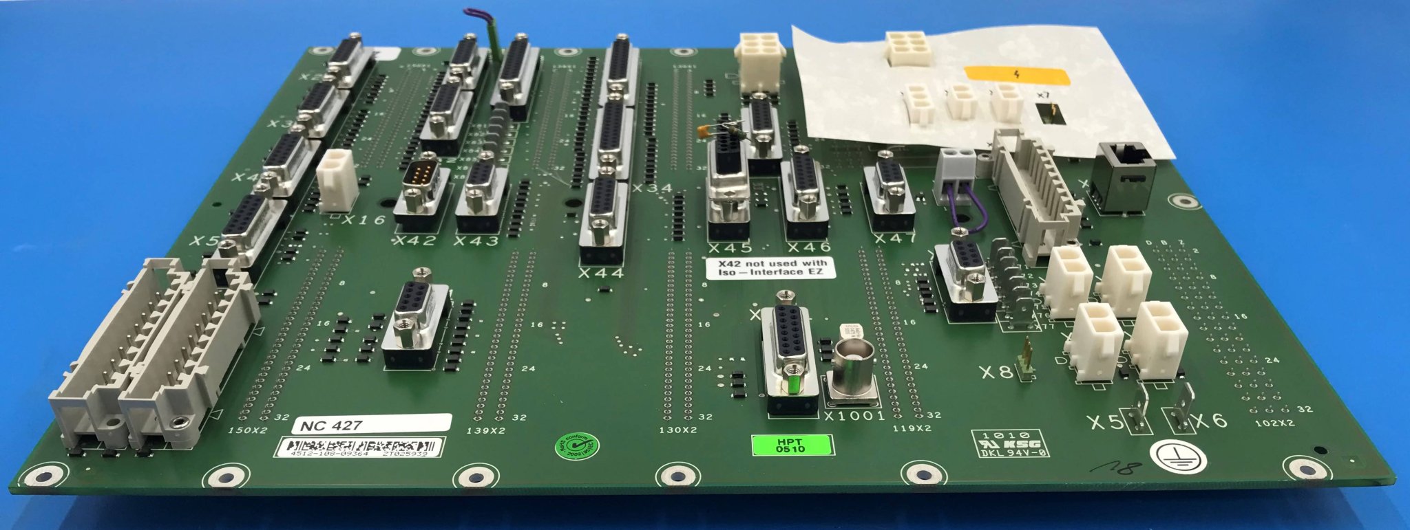 Philips 4512-108-09364 - Backplane Board PCB R/F System Rear View | Alo Tech Solutions