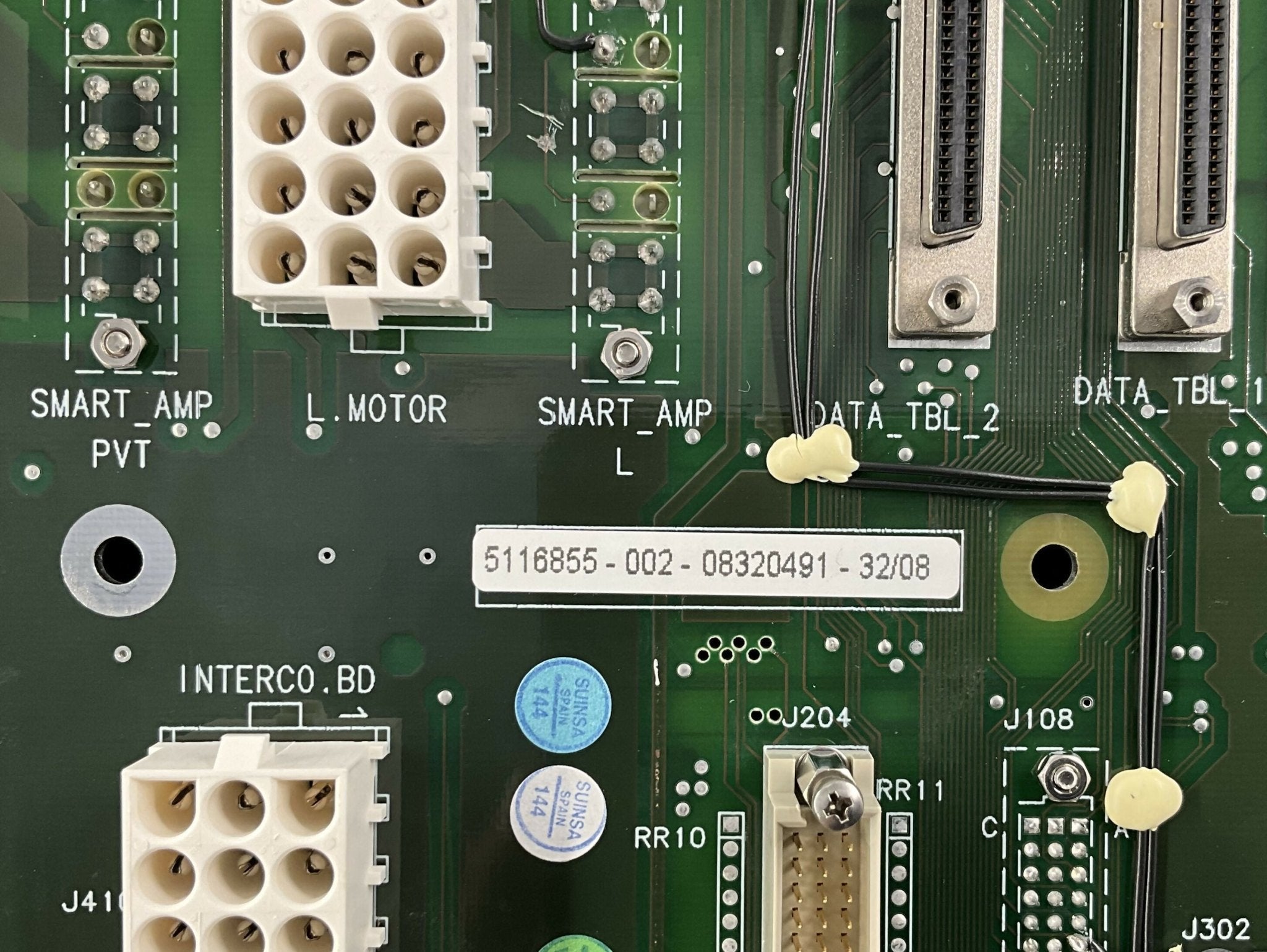 BACKPLANE H1C BOARD (5116855 (REV-002) GE
