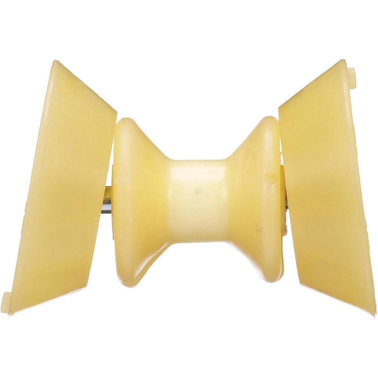 Seachoice 56590 Non-Marking TP Yellow Rubber Bow Roller With Bells 1/2" ID