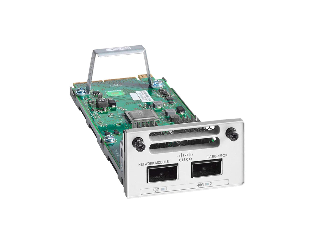 Cisco C9200-NM-2Q Catalyst 9200 2x40G QSFP+ Network Module for Multigigabit Switches