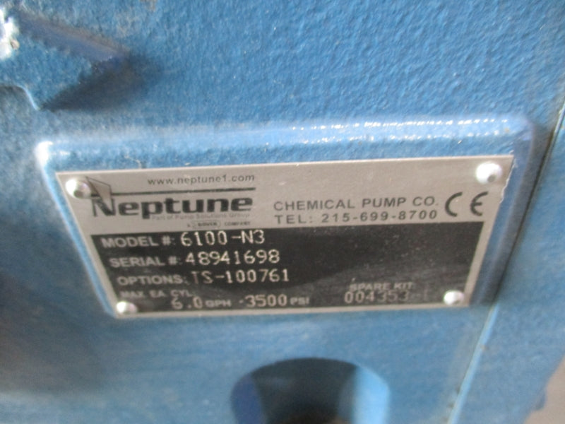 NEPTUNE 6100-N3 230/460V 4.8/2.4A NSNP